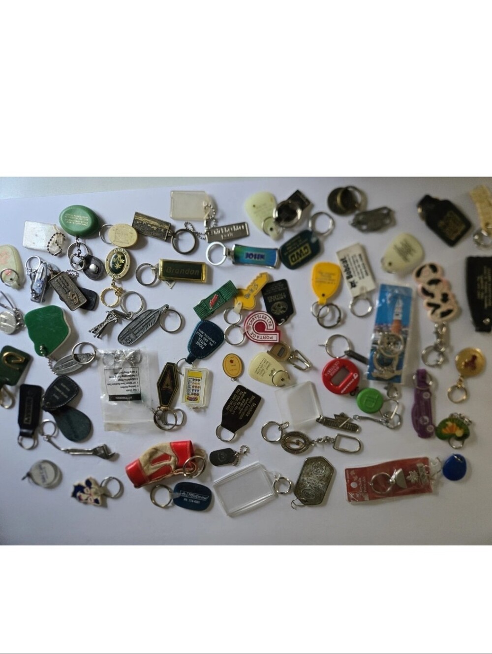 Keychain Key Ring Lot Vintage
